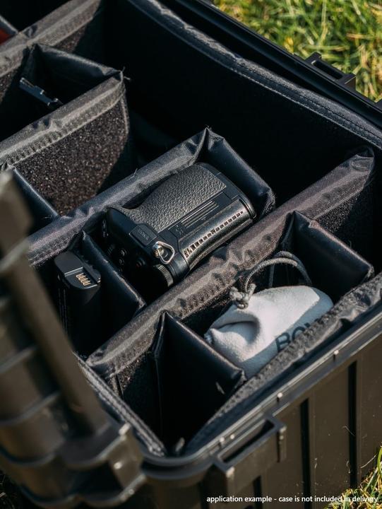 Produktbild B+W Schaumstoffeinsatz Facheinteilung zu Outdoor-Koffer Typ 6500