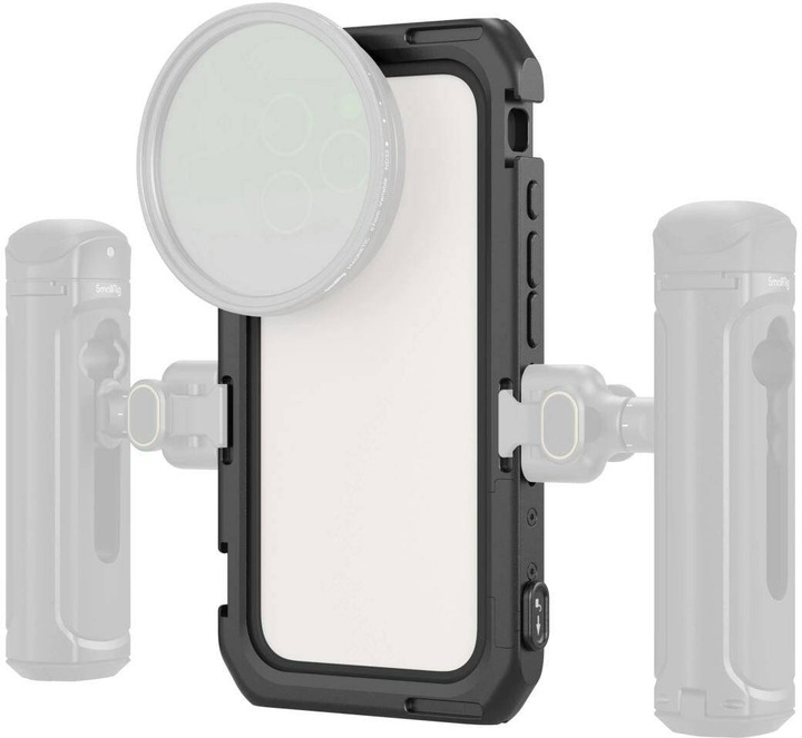 Actual product image SmallRig 5008 Mobile Video Cage Basic Edition for iPhone 16 Pro (Cage)