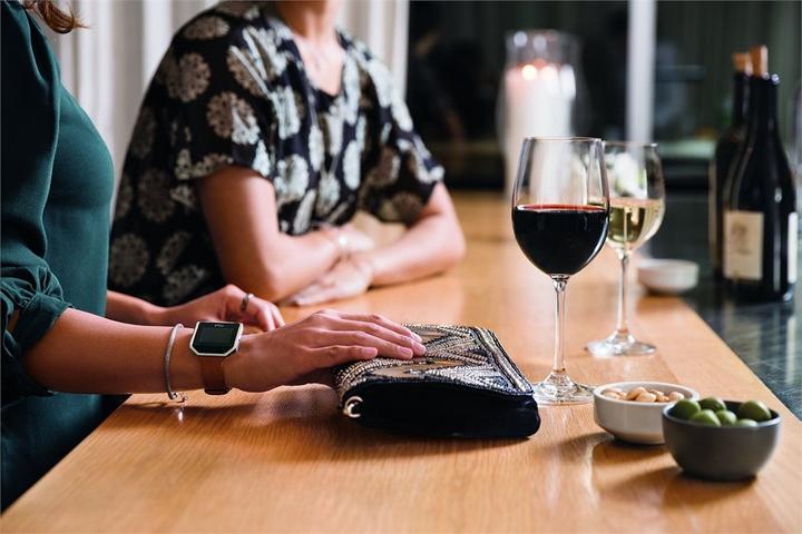 Image du produit Fitbit Blaze Bracelet en cuir Large (40 mm, Cuir véritable)