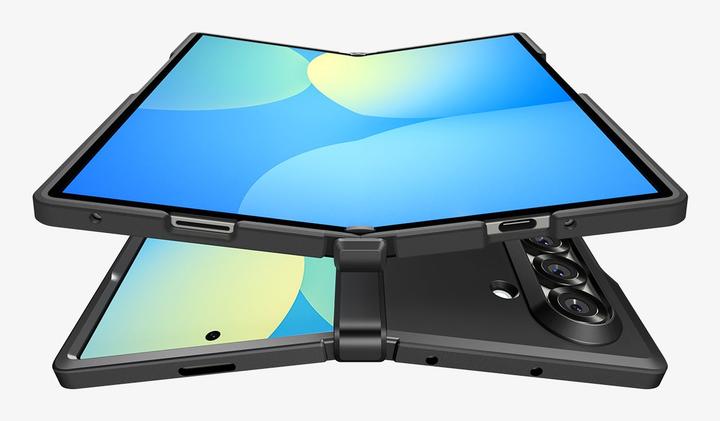 Actual product image Spigen - Tough Armor Pro MagSafe - Samsung Galaxy Z Fold7 - Black (Samsung Galaxy Z Fold7)