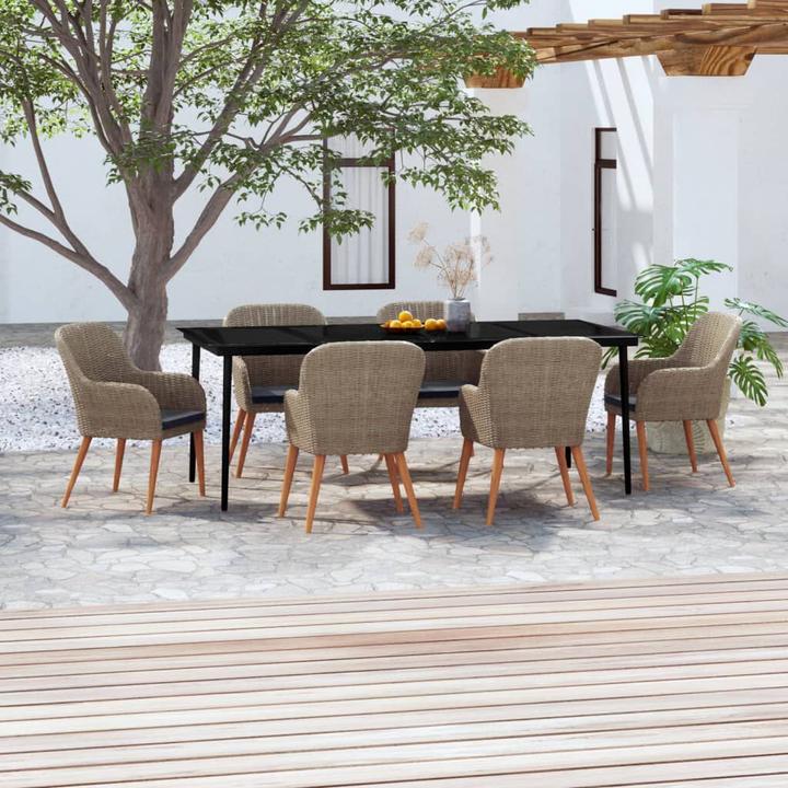 Produktbild vidaXL Garten Essgruppe (200 x 100 x 74 cm)