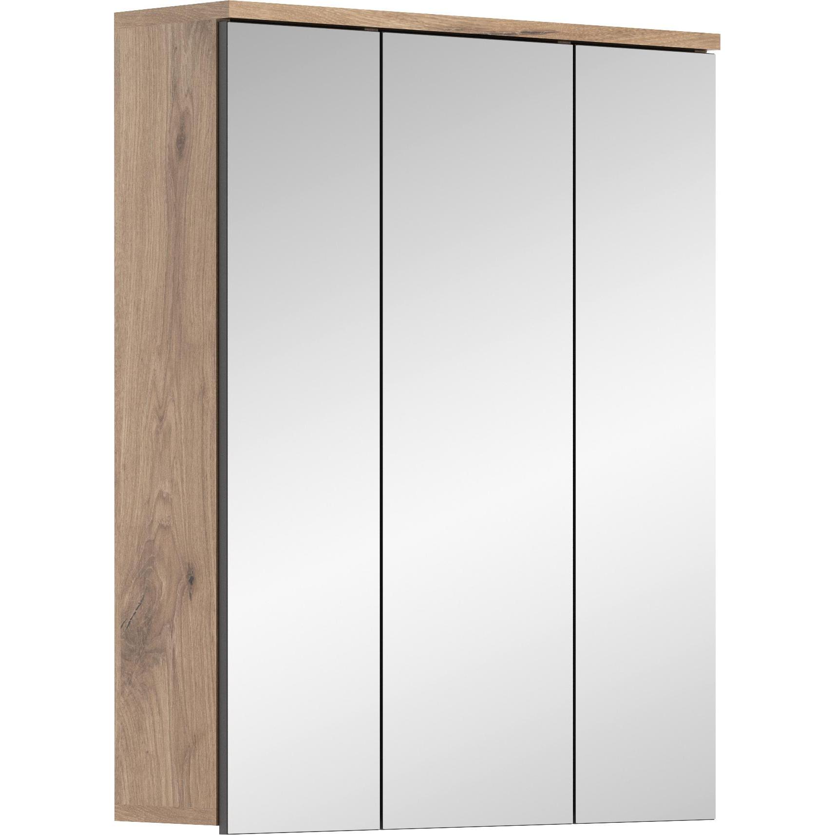 Xonox Home, Spiegelschrank, Mason (60 x 18 x 77 cm)