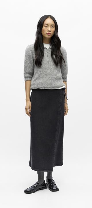 Produktbild Object Denim Wickelrock (36)