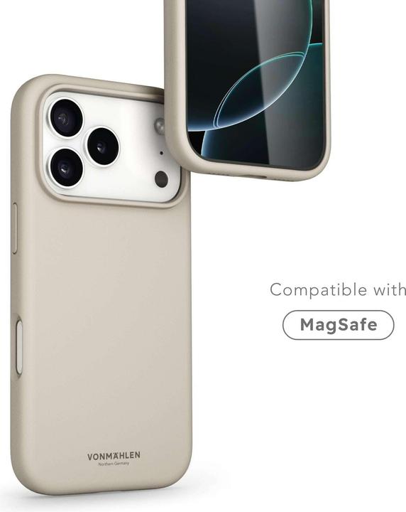 Produktbild Vonmählen Back Cover Soft Silicone iPhone 17 Pro Cream (Apple iPhone 17 Pro)