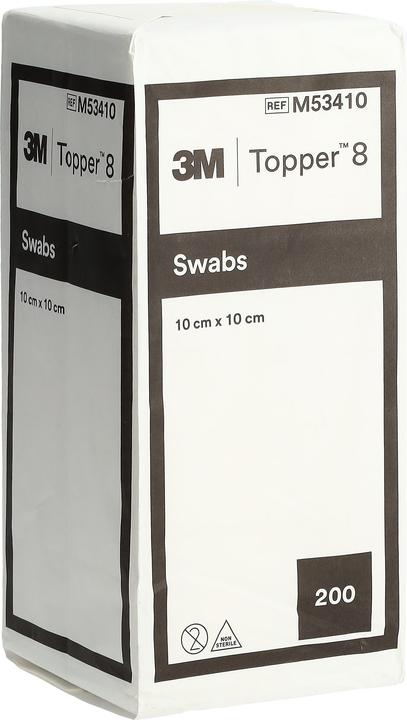 Produktbild Topper 8 NW Kompressen 10x10cm unsteril 200 Stk