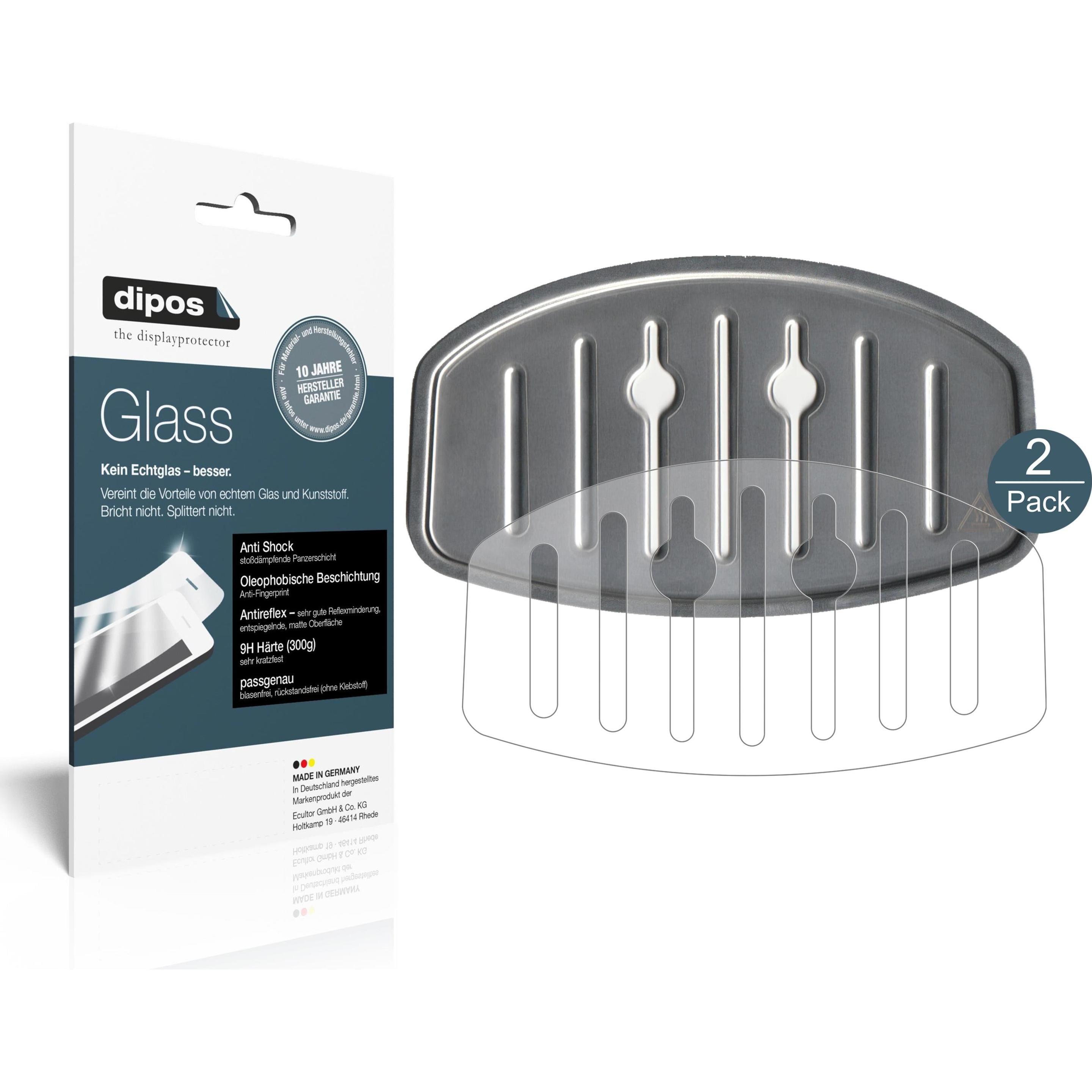Dipos Displayschutz Anti-Shock, Zubehör Kaffeemaschinen, Transparent