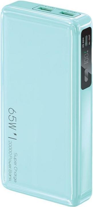 Image du produit Evelatus Banque d'alimentation 65W Super Fast Charge Fast 20000 mAh (20000 mAh, 65 W, 65 Wh)