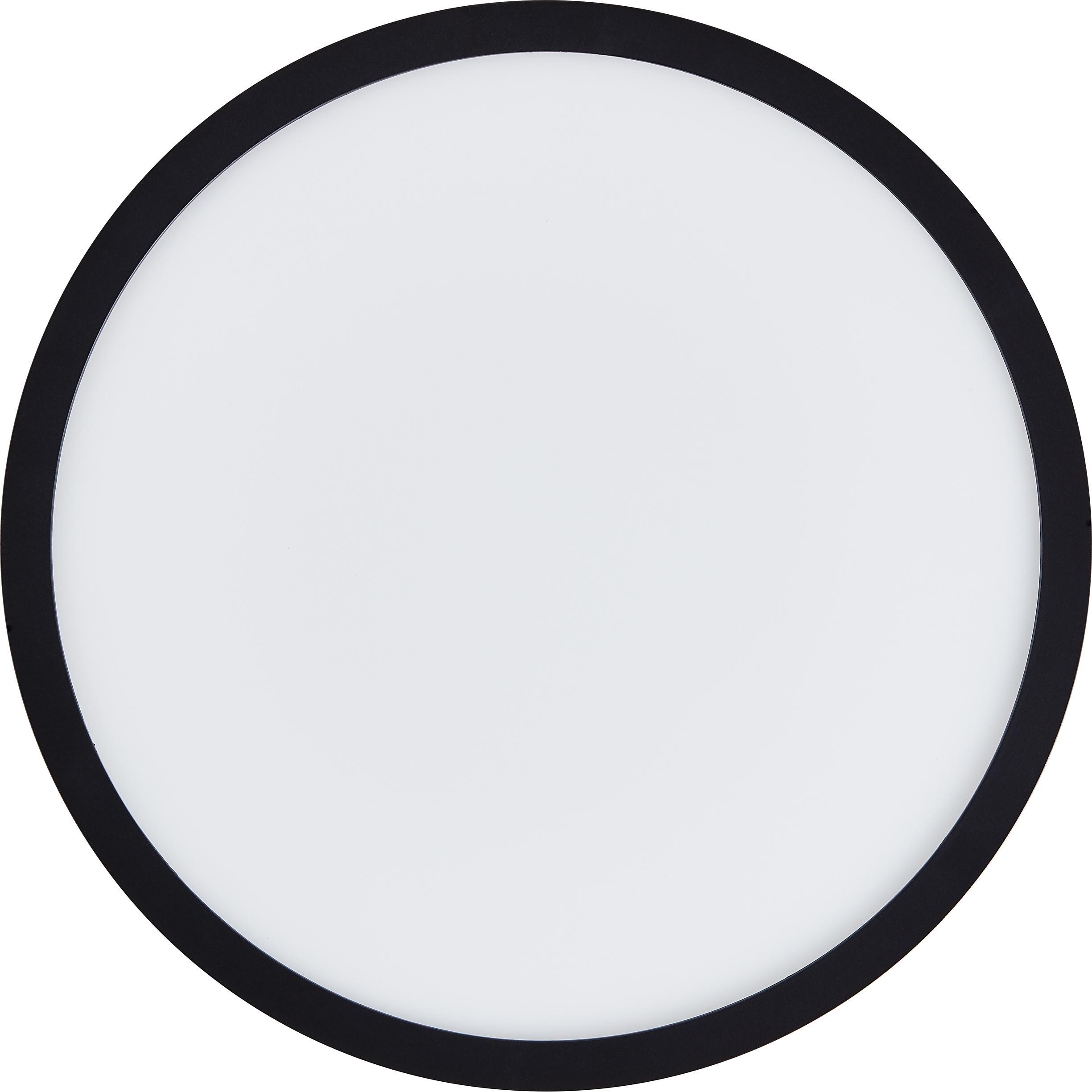 Thumbnail - Brilliant, Wandleuchte + Deckenleuchte, BRE-Light Sorell LED Deckenaufbau-Paneel 29cm schwarz/weiss Kunststoff Fernbedie...