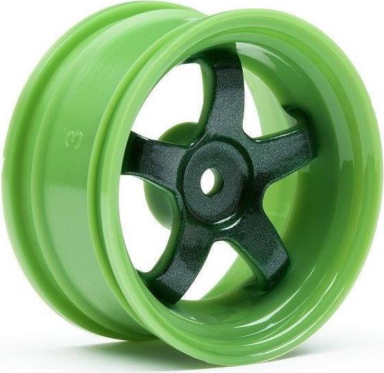 Produktbild HPI Work Meister S1 Wheel Green (6mm Offset/2pcs)