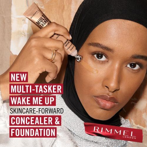Produktbild Rimmel London Rimmel Multi-Tasker Wake Me Up Foundation & Concealer 20ml 025 Rose Ivory (025 Rose Ivory)