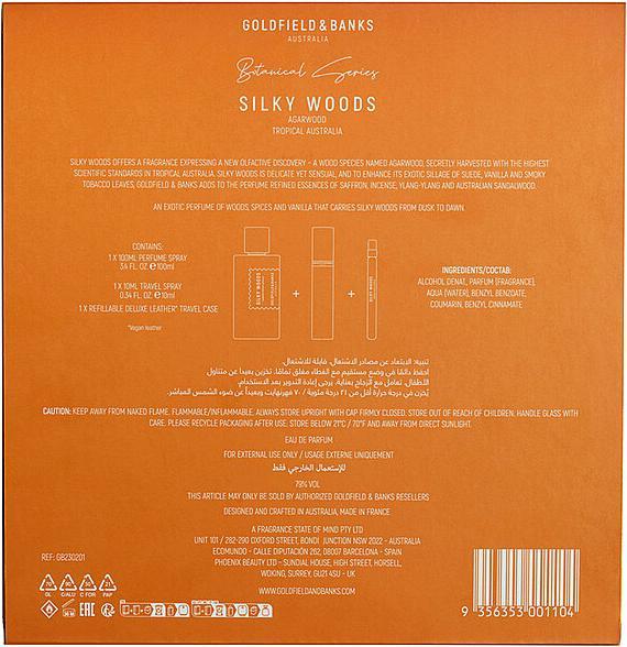 Actual product image Goldfield&Banks Gift set Silky Woods Deluxe Coffret Set / (Perfume set)