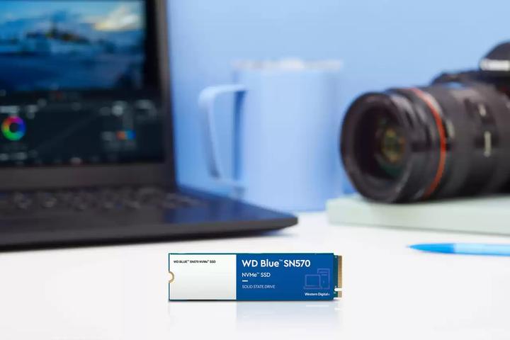 Image du produit SANDISK BLUE SN570 NVME SSD 1TB (1000 Go, M.2 2280)