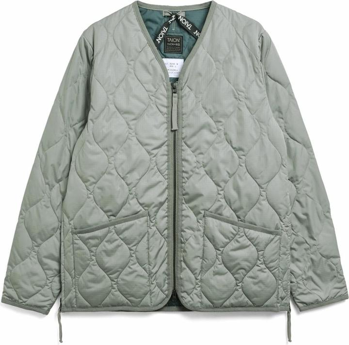 Immagine prodotto Taion Giacca militare con zip e scollo a V (XS)