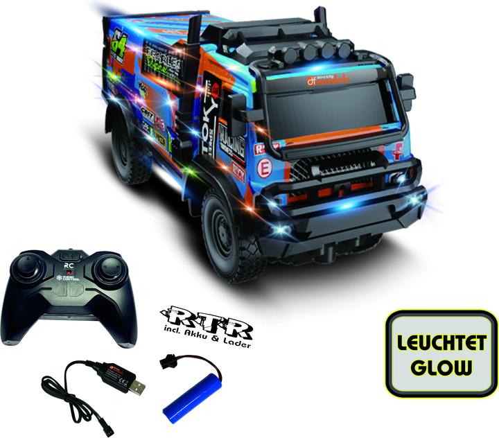 Actual product image DF-Models Mountain Truck Rally Van 1:18 RTR