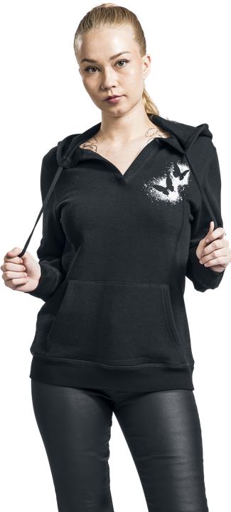Produktbild Full Volume by EMP Hoody With Butterfly Print (S)