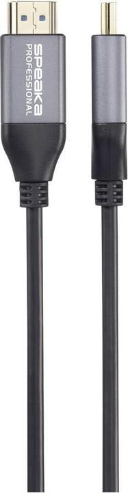 Actual product image SpeaKa Professional HDMI / Glasfaser Anschlusskabel HDMI-A Stecker, HDMI-A Steck (20 m, HDMI, 2.1)