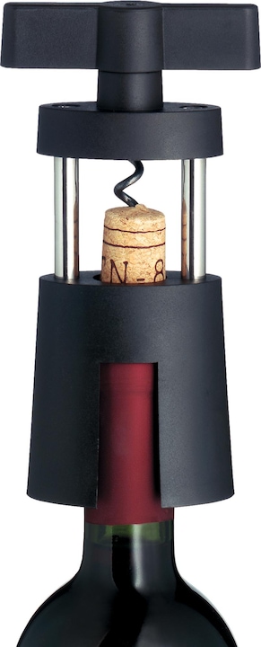 Produktbild WMF Korkenzieher Flaschenöffner Weinöffner für Wein und Proseccoflaschen Metric (Korkenzieher)
