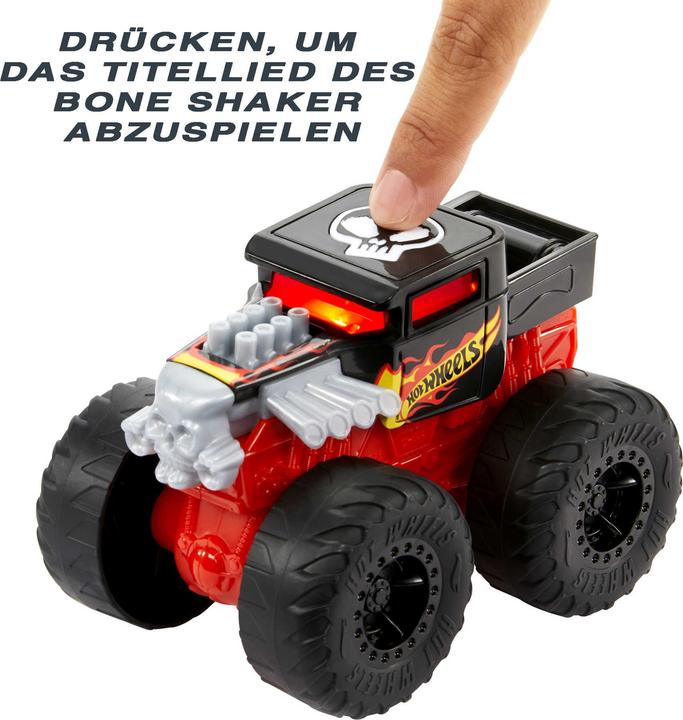 Produktbild Hot Wheels Monster Trucks Roarin' Wreckers Bone Shaker 1:43
