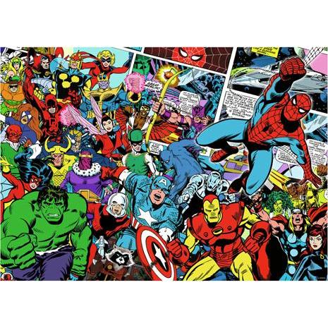 Thumbnail - Ravensburger Puzzle 12000510 - Marvel Challenge - 1000 Teile Puzzle für Erwachsene und Kinder ab 14 (1000 Teile)
