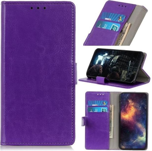 Produktbild MU Classic Crazy Horse Leder Bookcover Series (Xiaomi Redmi Note 8T)