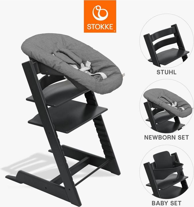 Image du produit Stokke Tripp Trapp Bundle Newborn Baby Set (Chaise haute)