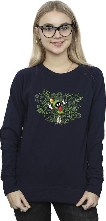 Produktbild Looney Tunes ACME Doodles Marvin Martian Sweatshirt (M)