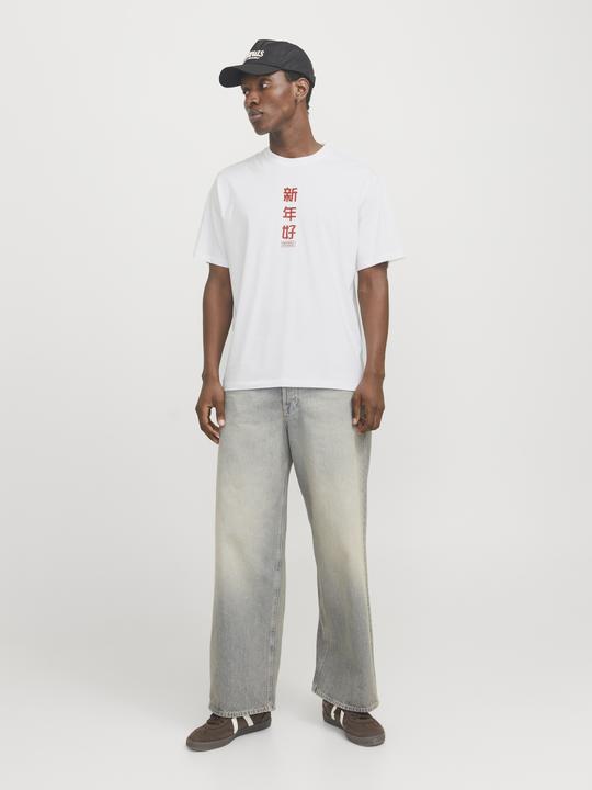 Actual product image Jack & Jones Jorsnake Tee Ss Crew Neck Tg Ln (XL)