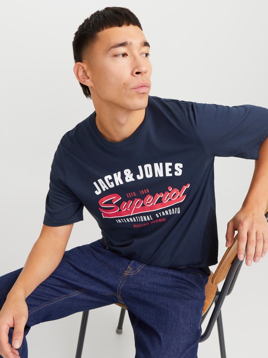 Immagine prodotto Jack & Jones Jjelogo Tee Ss O-Neck 2 Col Ss25 Sn (M)