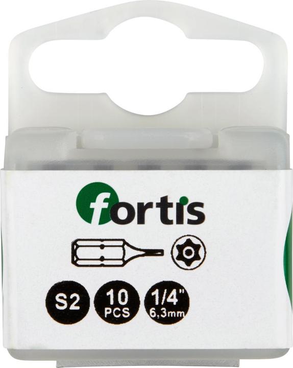 Actual product image Magni FORTIS Bit 1/4' DIN3126 C6,3 TX20x 25mm w.drill. 10pcs. (DIN3126 E6.3)