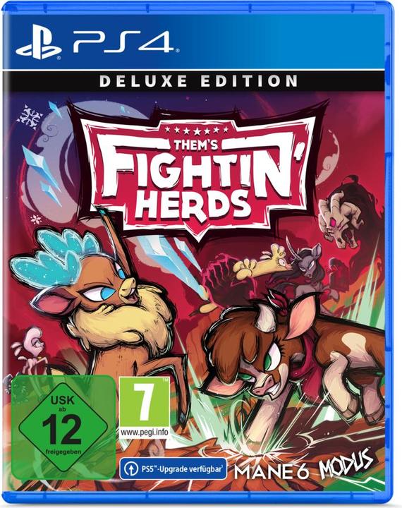 Immagine prodotto Modus Games Them's Fightin' Herds - Edizione Deluxe (Aggiornamento gratuito a PS5) (PS4, DE)