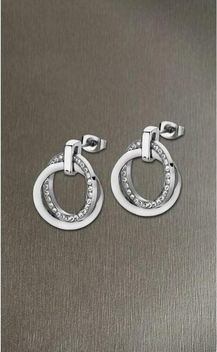 Produktbild Lotus Style - Steel earrings with crystals LS1780-4 / 1 (L) (Edelstahl)