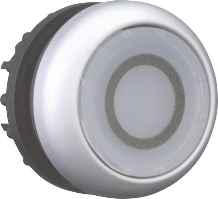 Actual product image Eaton Illuminated pushbutton flat,white,inscribed M22-DL-W-X0
