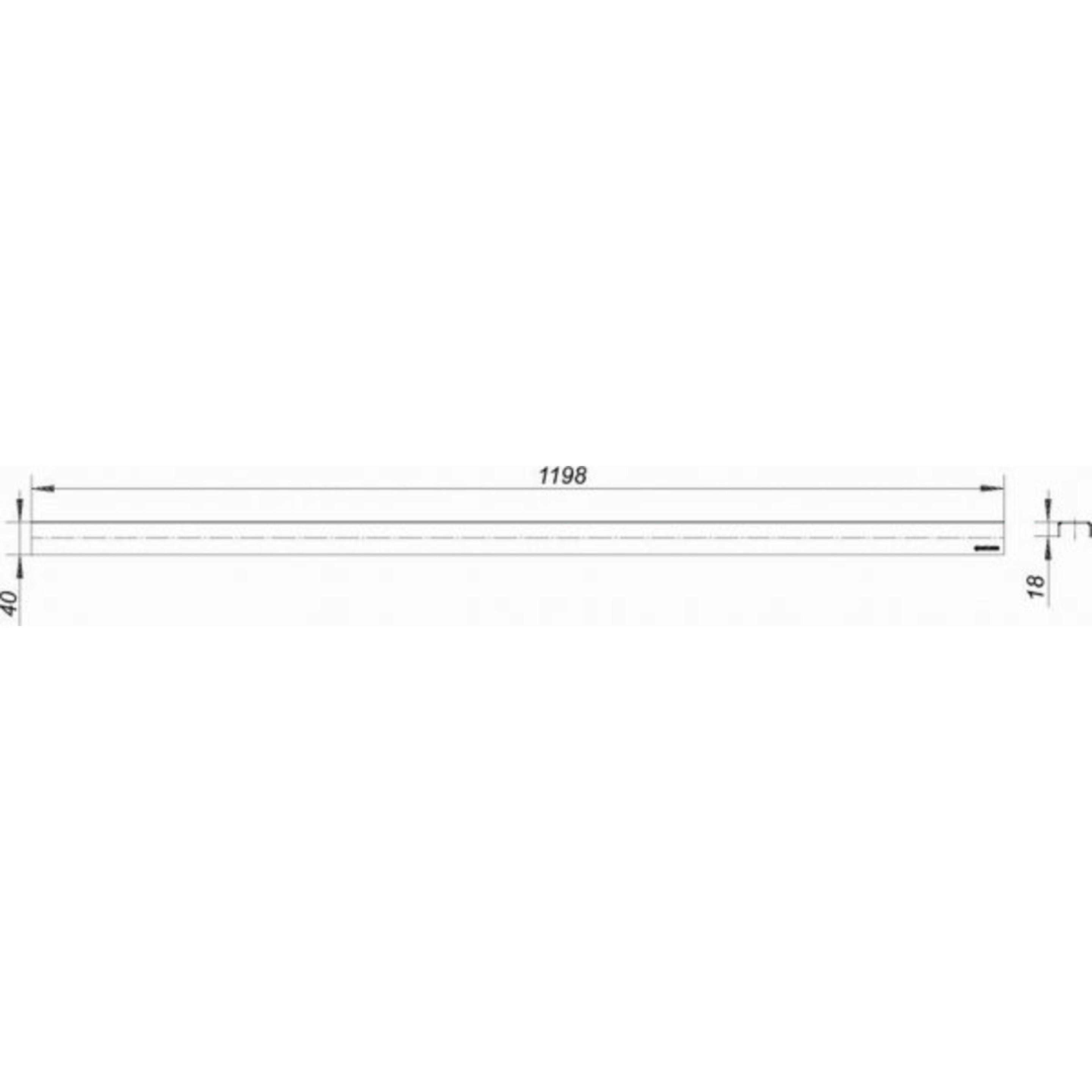 Thumbnail - Dallmer, Duschrinne, Abdeckung CeraLine Standard, 520579, 1200mm (1450 mm)