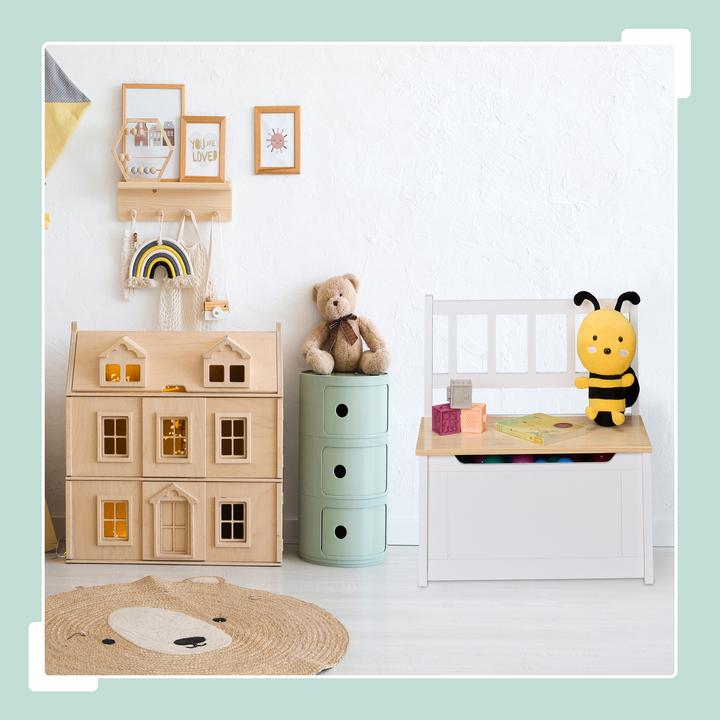 Produktbild Relaxdays Kinderbank