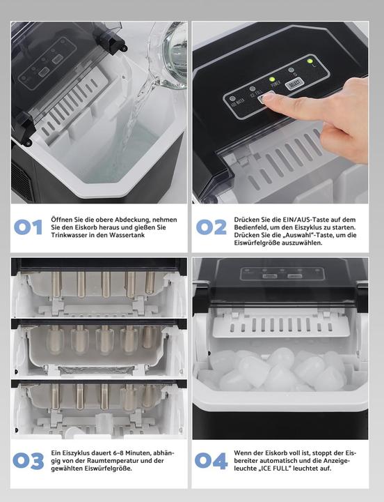 Produktbild Vpcok Direct Eiswürfelmaschine