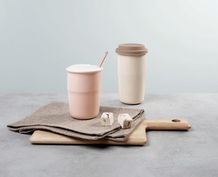 Produktbild ASA Selection ASA cup & go Thermobecher weiss Deckel türkis 0,2 l (0.20 l)