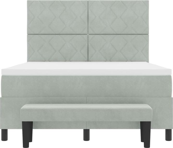 Produktbild vidaXL Boxspringbett (140 x 190 cm)