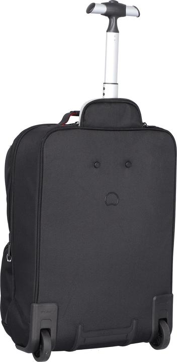 Actual product image Delsey Parvis Plus Backpack Trolley - 2 Compartments - 17,3 inch - Black (35 l, Hand luggage (up to 50 litres))