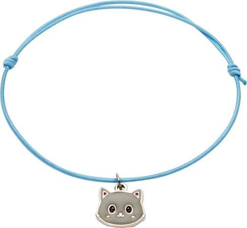 Immagine prodotto HCA Armband - "Happy Kids" - elastisches Band - Katze (15 cm, Senza allergie al nichel)