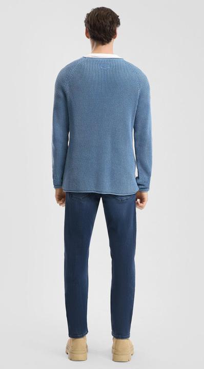 Produktbild s.Oliver Strickpullover Grobstrickpullover mit Wascheffekt und Rollkante (XXL)