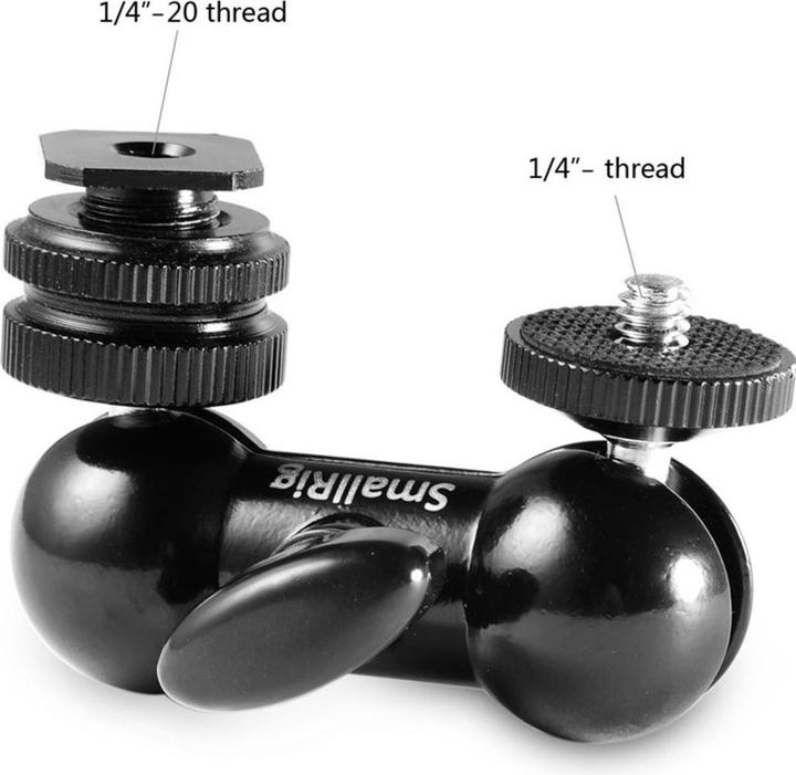 Immagine prodotto SmallRig Cool Ballhead V1 Multifunzione (Accessori video vari)