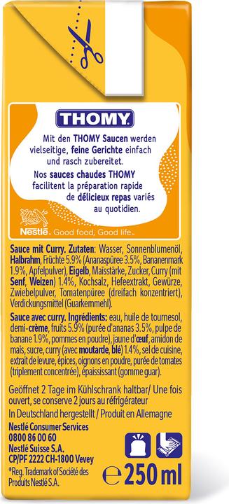 Immagine prodotto THOMY Curry Sauce (256.25 g)