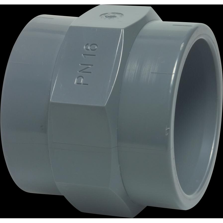 Magni, Zubehör Sanitärinstallation, PVC-U Gewindemuffe 25 mm x 3/4 Klebemuffe x Innengewinde