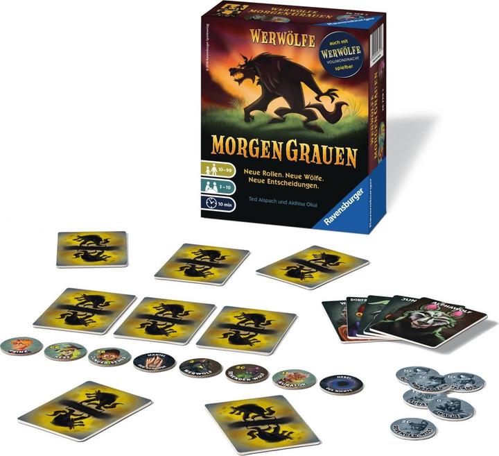 Actual product image Ravensburger Werewolves Dawn (German, 3 - 10 Players)
