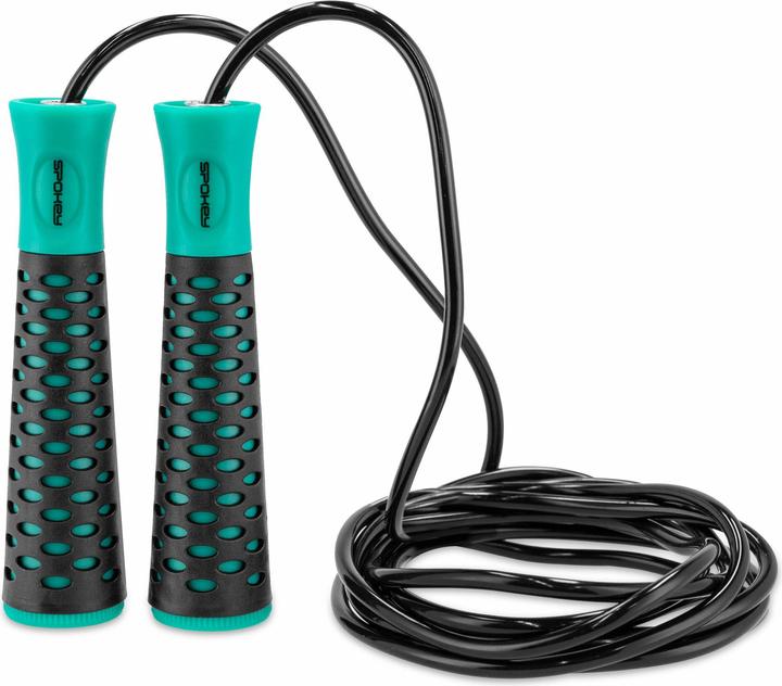 Image du produit Spokey Corde à sauter Candy Rope, 3 m, turquoise, longueur de la bande : 3 (300 cm)