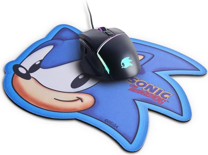 Image du produit Energy Sistem pour le jeu ESG M2 Sonic (6400 DPI, USB, lumière LED RGB, 8 boutons personnalisables) + Tapis de (Filaire)
