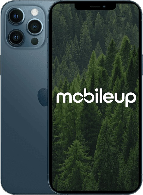 mobileup iPhone 12 Pro Max (256 GB, Pacific Blue, 6.70", 12 Mpx, SIM + eSIM, C / Gut)