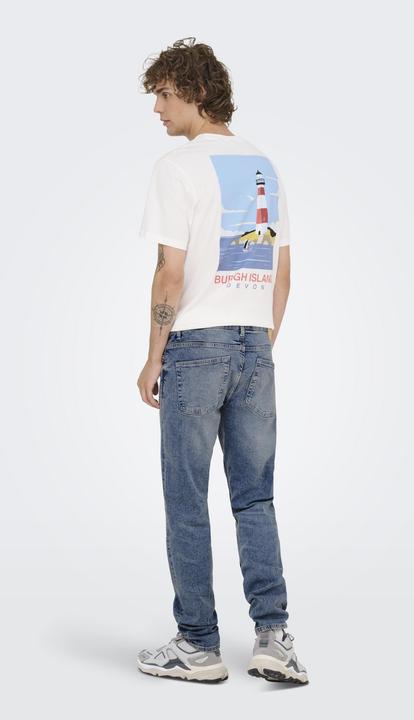 Produktbild Only & Sons ONSLOOM Niedrige Taille Slim Fit Jeans Slim Fit Jeans (33)