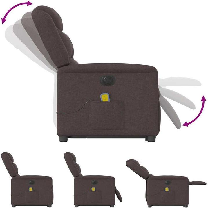 Image du produit vidaXL Massagesessel mit Aufstehhilfe