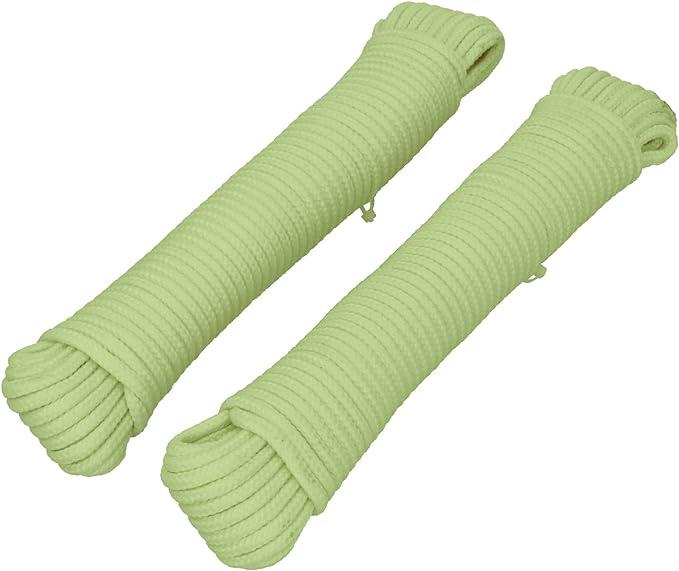 Helpmate PP-Seil, 5 mm, selbstleuchtend, grün, 15 m, 2 Stück (15 m)